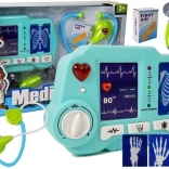 Set medico per bambini con apparecchiatura e radiografie