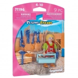 Figurina Playmo-Amici Artigiana con Kit di Attrezzi