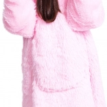 Coperta-felpa calda con cappuccio per bambini Cozy Noxxiez – unicorno (7–12 anni)