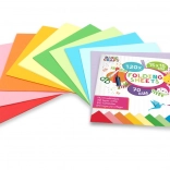 Set di fogli colorati per origami 15 × 15 cm, 120 fogli, 10 colori – Creative Craft Group