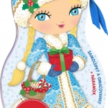 Vestiamo le bambole Natale – libro da colorare e adesivi
