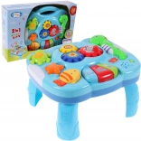 Tavolino educativo per bambini – animali marini con luce e musica
