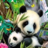 Puzzle Ravensburger Lovely Panda 300 pezzi