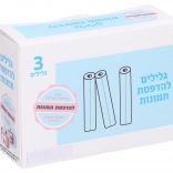 Carta fotografica di ricambio – set di 3 rotoli per stampanti e distanziatori