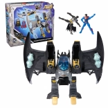 Set di figure e velivolo Batwing – trasformazione DC METAL FORCE