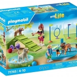 Playmobil myLife parco giochi per cani e percorso agility