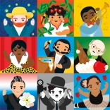 Puzzle Famiglia Mudpuppy Piccolo Artista 500 pezzi