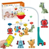 Giostrina per culla con proiettore e telecomando