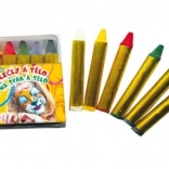 Colori per viso e corpo – set da 6 pezzi