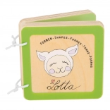 Libricino in legno LOTTA – prime forme per i bebè