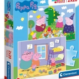 Puzzle Peppa Pig - Clementoni 2x20 Pezzi