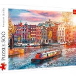 puzzle 500 pezzi amsterdam, paesi bassi