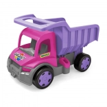 Camion ribaltabile GIGANT rosa‑viola – Wader
