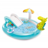 Piscina per bambini gonfiabile con scivolo INTEX