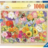 Puzzle 1000 pezzi Fiori sbocciati