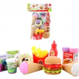 Set di cibo in sacchetto per bambini