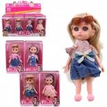 Bambola con occhiali per bambini