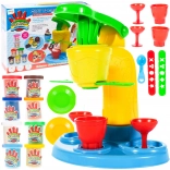 Gelateria in plastilina con 6 vasetti