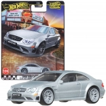 Hot Wheels Premium Boulevard – Mercedes‑Benz CLK 63 AMG Black Series modello 1:64, argento