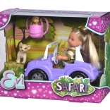 Bambola Evi Safari con auto