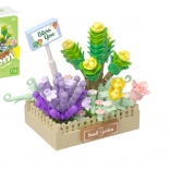 Set di costruzione KOCO mini composizione floreale di succulente, 232 pezzi