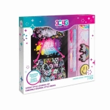 Blocco con cappuccio Graffiti