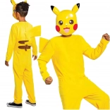 Costume per bambini POKEMON Pikachu 127–136 cm (7–8 anni)
