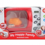 Forno a microonde giocattolo a batterie con luce e suoni