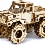 Puzzle 3D in legno – monster truck da assemblare
