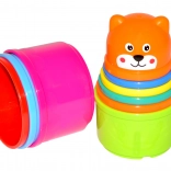 Torre impilabile di bicchierini, 9 pezzi