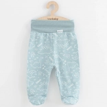 polopantaloni neonato New Baby Classic II dino menta
