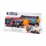 ZURU X-Shot Skins Last Stand Graffiti pistola a dardi in schiuma (16 dardi)