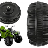 Ruota posteriore EVA per Quad con adattatore