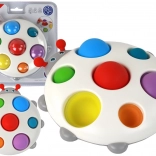 Tavoletta sensoriale in silicone coccinella Pop It