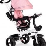 Triciclo per bambini con sedile girevole a 360° rosa ECOTOYS