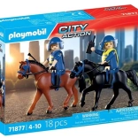 Playmobil pattuglia a cavallo della polizia Action Heroes