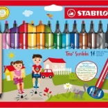 STABILO Trio Scribbi set di pennarelli per bambini