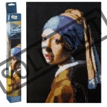 Pittura diamantata GRAFIX – Ragazza con l’orecchino di perla 40 × 50 cm