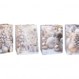 Borsa regalo M 26 × 32 × 10 cm – Natale