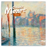 Agenda Calendario Claude Monet 2026, 30 x 30 cm