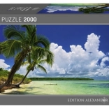 Puzzle da 2000 pezzi Heye – palme paradisiache