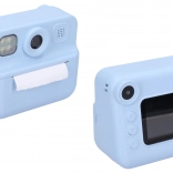 Fotocamera digitale istantanea per bambini con stampa, 12 Mpx e video Full HD