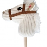 Cavalluccio a bastone in peluche con suoni