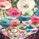 Ravensburger Puzzle Moment Ombrelli 200 pezzi