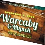 Giochi da tavolo per famiglie Dama e Mulino di Trefl