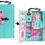 Tavolo da toeletta con accessori Blu