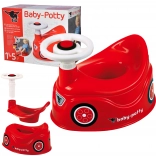 Vasino per bambini a forma di auto BIG New Bobby Car con volante e clacson