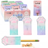 Temperino a forma di zampa di gatto per matite sottili