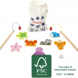 Gioco di pesca magnetica per bambini