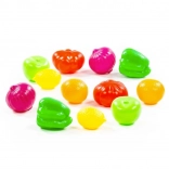 set di alimenti dalla natura – frutta e verdura 6 cm, 12 pz